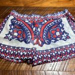 Ruby Soah Cara  Red Printed Shorts Photo 4