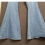 SheIn Jeans Womens S Blue High Waisted Bell Bottoms Flare Leg Retro Boho Photo 4