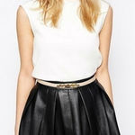 Ted Baker 💕💕 Pink Rose Gold Skinny Bow Belt Photo 0