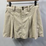 Love Riche  Corduroy Pleated Mini Skirt Womens Small Preppy School Spring College Photo 1