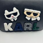Karl Lagerfeld COPY - NWT  PARIS Black Maybelle Crossbody Camera Bag Purse Photo 3