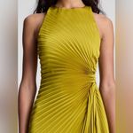 ALC Frank A.L.C Reagan Satin Pleated Midi Dress, size 2, $595 Photo 3