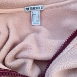 Forever 21 Cropped Pink Half Zip Photo 3