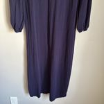 Tuckernuck  Pomander Place Double Knit Lennox Sweater Maxi Dress Navy XS Photo 8