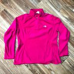 The North Face  Hot Pink Apex Jacket 1/4 Zip Photo 0