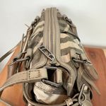 Burberry Pre-Owned Satchel Shimmer Nova Check Canvas Photo 8