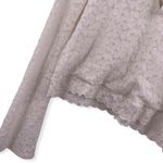 Red Haute White Lace V Neck Tie Small New Photo 1