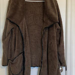 Simply Couture EUC |  women’s furry fuzzy open drapey‎ oversized cardigan jacket Photo 0