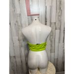 Lime green crop top size large Yellow Photo 2