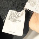 Max Mara ‘S  Size Large Wool Black Full Button Front Knit Cardigan Top Photo 3