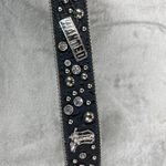 Nocona Belt Co Western Fashion Belt Womens S Black Rhinestones Crystal Buckle Photo 9