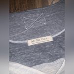 We The Free FREE PEOPLE -  - 3/4 SLEEVE MAJOR
LEAGUES WHITE GREY boho spring Photo 4