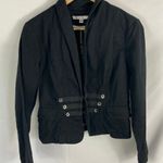 CAbi  Size 6 Style 329 Black Blazer Military Cropped Jacket Photo 0