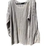 Vintage Cotton Forever Women's Sz Large Khaki Light Brown Long Sleeve Sweater Tan Photo 0