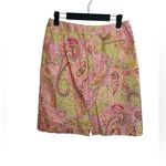 Talbots  Vintage Paisley Y2K Preppy A-Line Skirt Photo 1