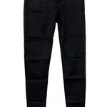 Altar'd State Altar’s State Black Shimmer Skinny Jeans Size 26/3 Stretch Photo 2