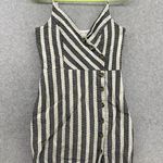 Harper Heritage  Women's Button Down Dress Striped Size Small Sleeveless Cotton Photo 11