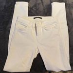 J Brand  distressed white jeans/leggings Photo 0