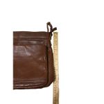 Crossbody Messenger Soft Brown Leather Bag Purse LEDER BUCK Photo 5