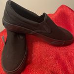 Airwalk New  Womens Canvas Comfort Stitch Black Slip-On Shoes - Size 8.5 Photo 2