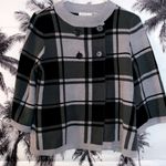 Luxe Vintage Designer Button Sweater/Shawl  Photo 2