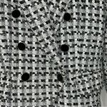 Rachel Zoe  Black and White Tweed Blazer(Size Small) Photo 3