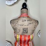 Ann Taylor ’s NWT White, Orange, Yellow & Gray Halter Tank Top Size 6 Photo 9