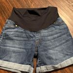 Liverpool 4/27 Women's Denim Maternity Shorts Blue Photo 0