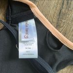 Hula Honey |Black Bikini Top with Colorful details sz Small Photo 2