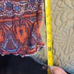 Free People  Gold dust flowy crinkle gauze wide leg pants Photo 11