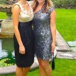 Arden B  Sequined sparkling one shoulder dress Photo 0