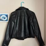 Longaberger Abercrombie Cropped Leather Jacket Photo 1