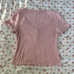 Planet Gold  robbed lettuce trim button top Photo 2