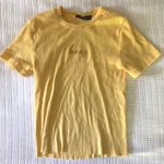 Brandy Melville Yellow Baby T-shirt, Cropped  Photo 0