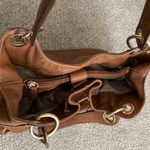 Michael Kors  Leather Cognac Large Hobo/Shoulder Bag Photo 6