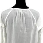 Rails  Womens Dari Cotton Dropped Shoulders Eyelet Blouse Beach White Small‎ NWOT Photo 10