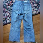 Pistola  Distressed Wide Leg Crop Jeans Womens 27 Blue Photo 4