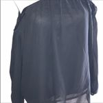 Ven Van Black Cold Shoulder Blouse Size Small NWT Photo 5