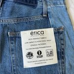 NWT Etica Haven Relaxed Short Rework in Umbra Two Tone Blue Size 27 Photo 4