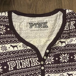 PINK - Victoria's Secret Victoria's Secret PINK Long John Thermal Pajamas Photo 2