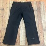 Obermeyer  Womens Ski Snow 16 Short Black Insulated Pants Waterproof Nylon winter Photo 6
