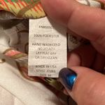 Kay Celine Peacock Print Caftan Blouse Photo 6