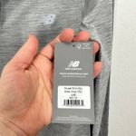 New Balance Women's Heather Gray Quarter Zip Long Sleeve Running Top NWT Photo 7