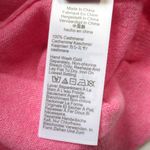 J.Crew NWT Cashmere Relaxed V-neck Sweater in Neon Heather Berry Pink Pullover S Photo 3