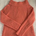 Anthropologie moth coral sweater Photo 4