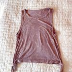 American Eagle Light Purple Tie Dye Washed Side Tie Tank Top Size Small Photo 0