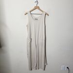 Everlane  Luxe Cotton Jumpsuit in Bone Cream Womens Size M Photo 4