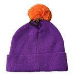 Happy Halloween 100% That Witch Beanie Purple Orange One Size Fits Most Photo 1