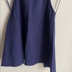 Maeve Anthropologie  High Neck Halter Top Navy Photo 5
