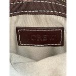 J.Crew Vintage 90s  Orange Pink Paisley Preppy Canvas Tote Bag Photo 7